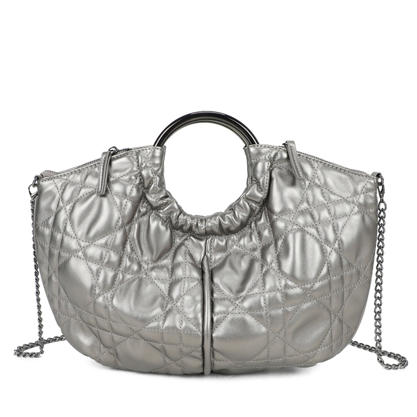 Sac shopper avec anse ronde