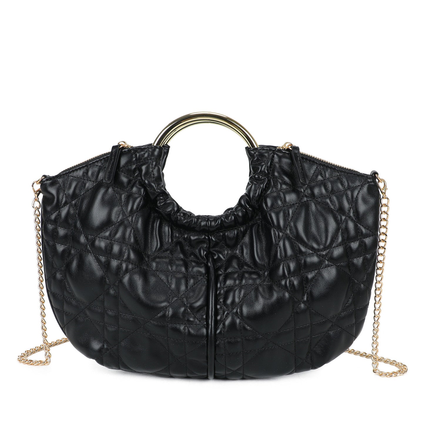 Sac shopper avec anse ronde