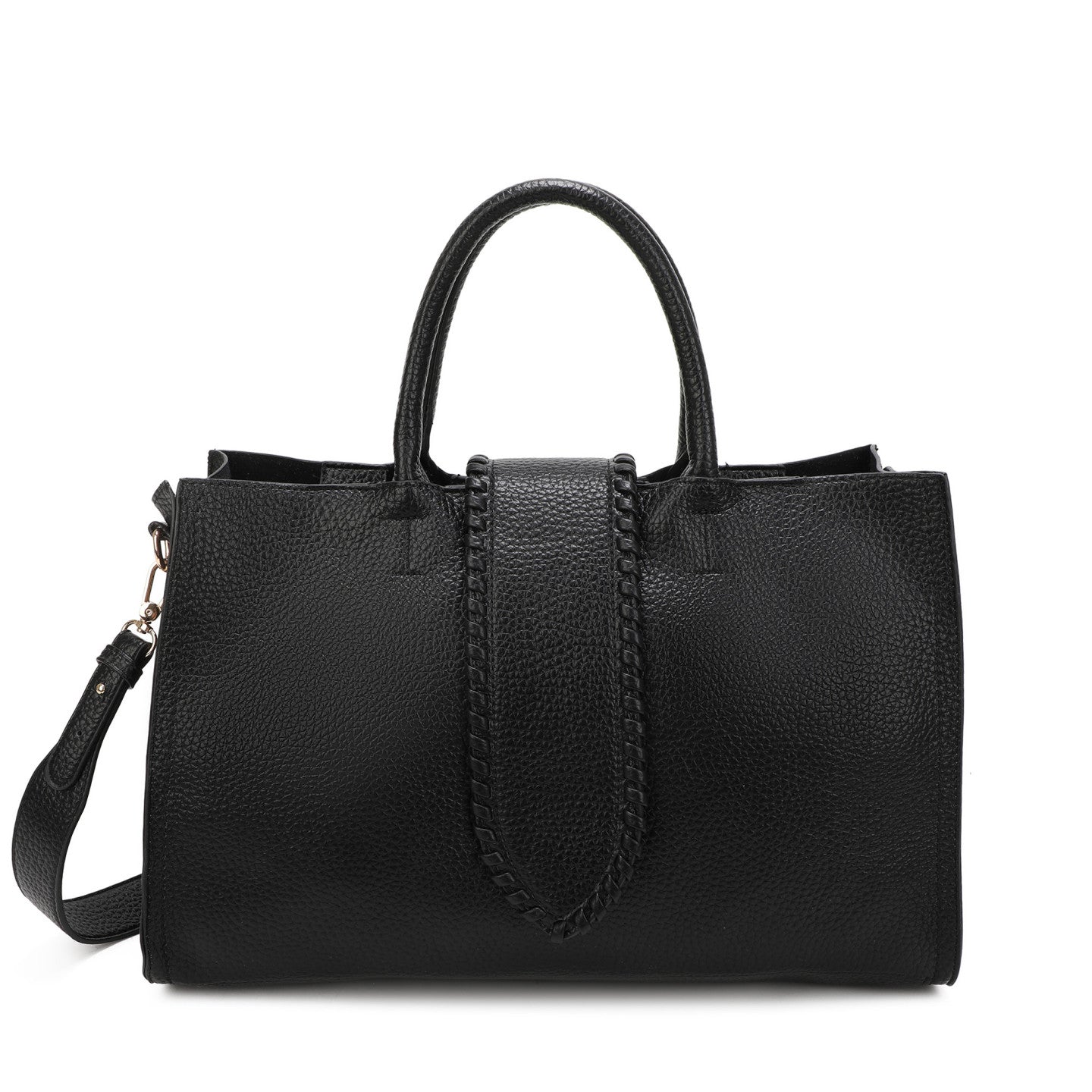 Sac shopper avec bouton