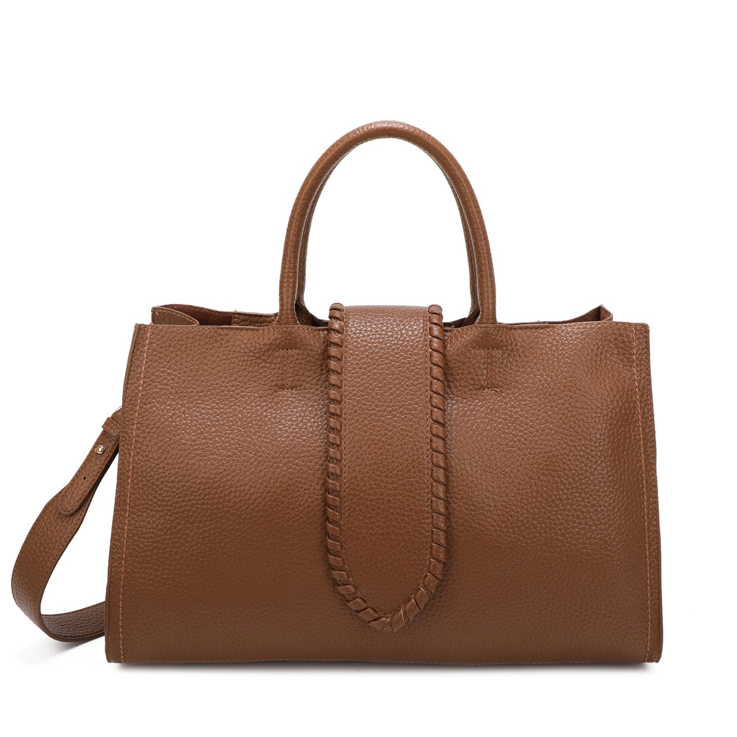 Sac shopper avec bouton