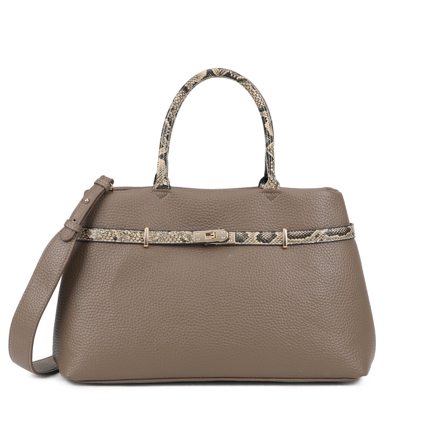 Sac Shopper avec détails imprimé animal