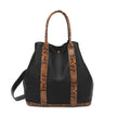 Sac Shopper avec détails imprimé animal