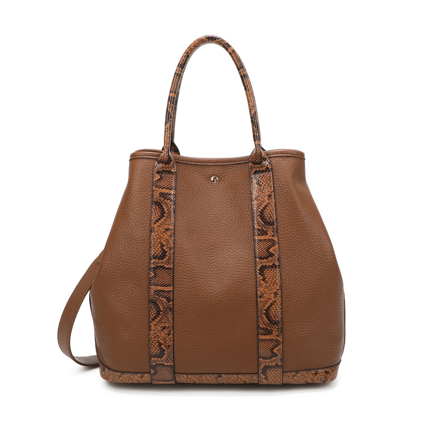Sac Shopper avec détails imprimé animal