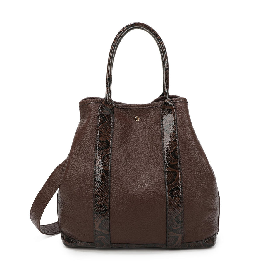 Sac Shopper avec détails imprimé animal