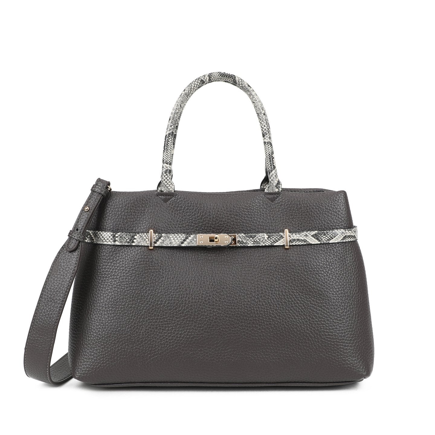 Sac Shopper avec détails imprimé animal