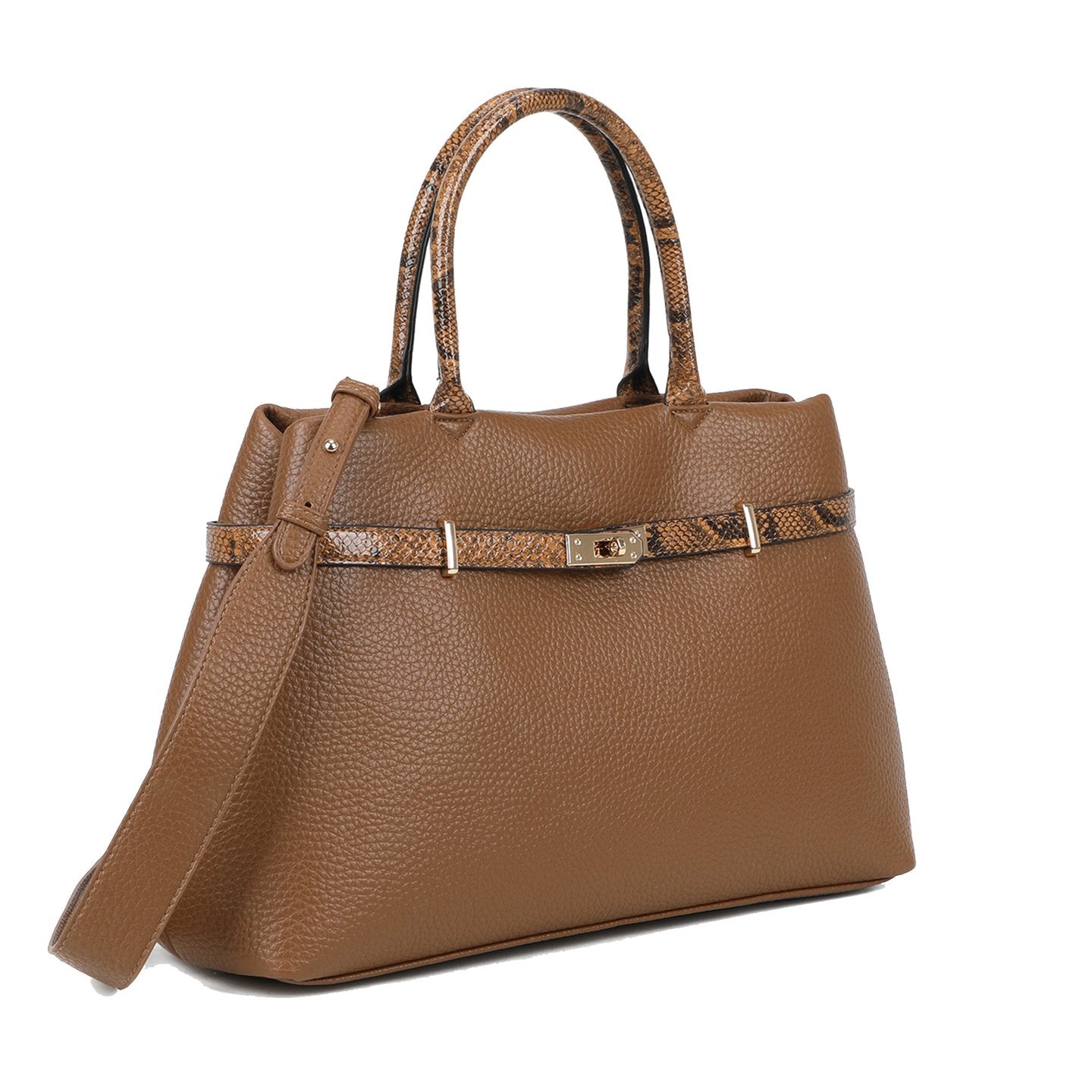 Sac Shopper avec détails imprimé animal