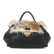 Sac Shopper avec fourrure et imprimé animal