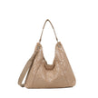 Sac Shopper avec fourrure et vernis