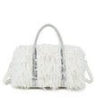 Sac shopper avec fourrure