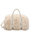 Sac shopper avec fourrure