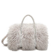 Sac shopper avec fourrure
