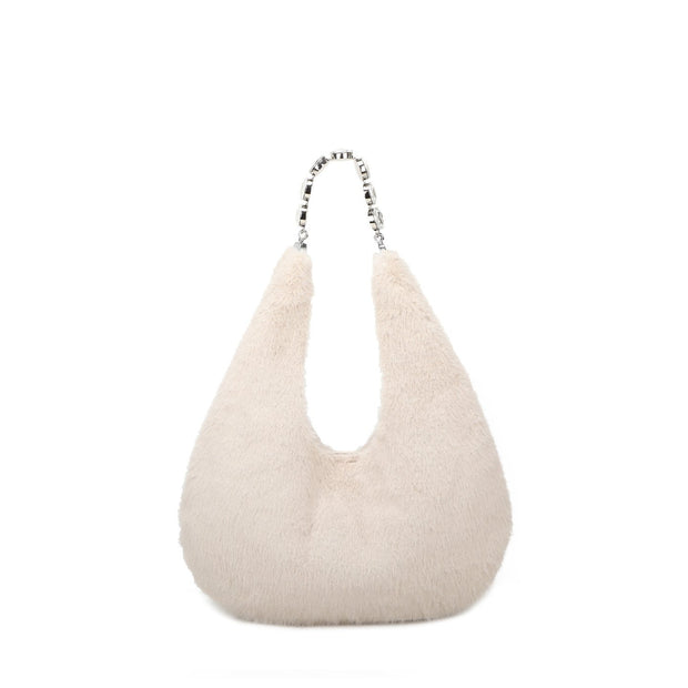 Sac Shopper avec fourrure