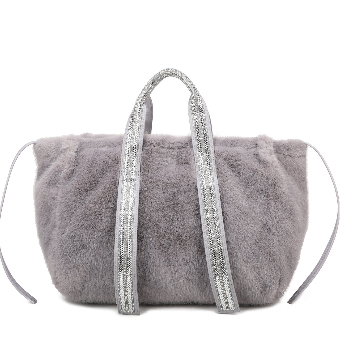 Sac Shopper avec fourrure