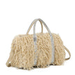 Sac shopper avec fourrure