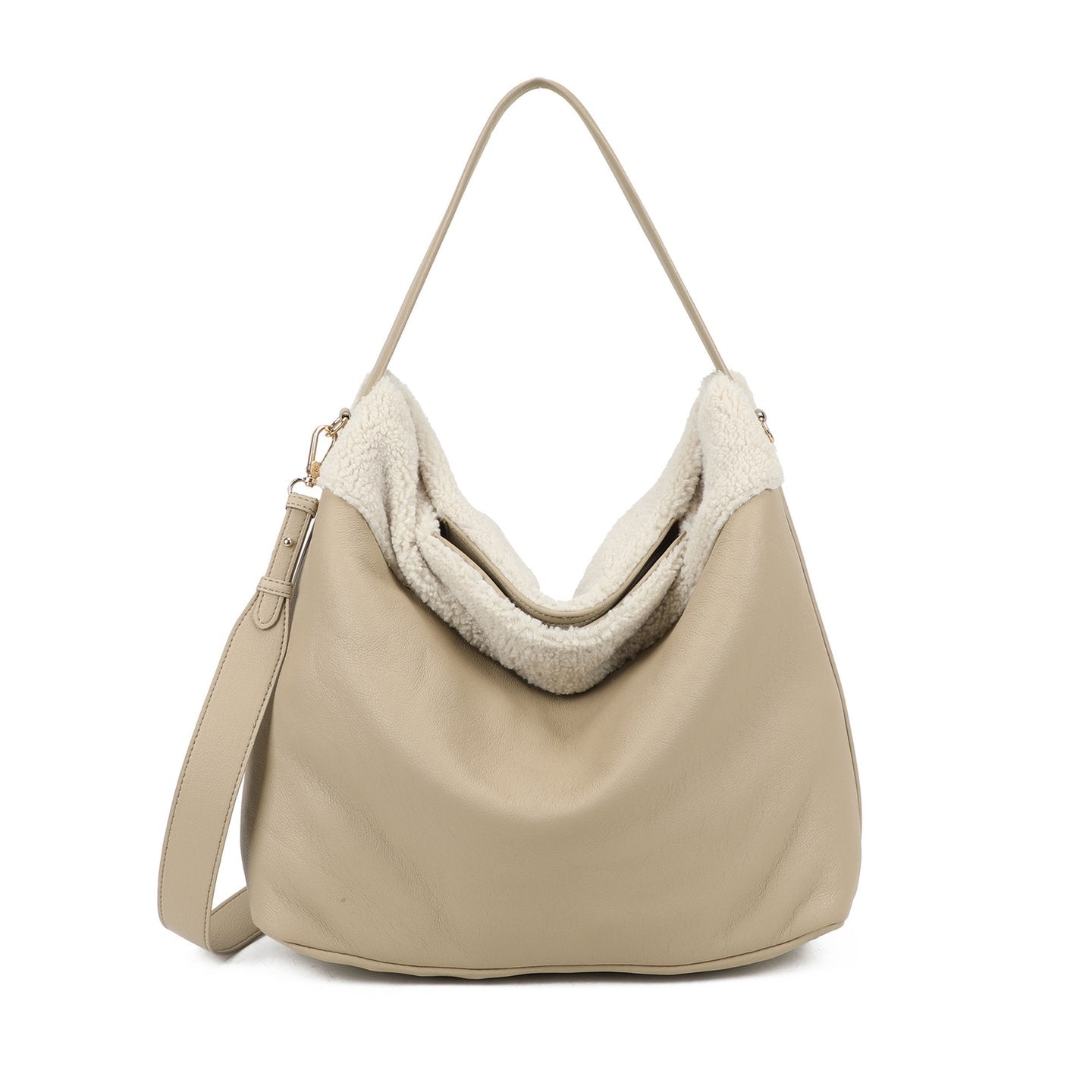 Sac Shopper avec fourrure