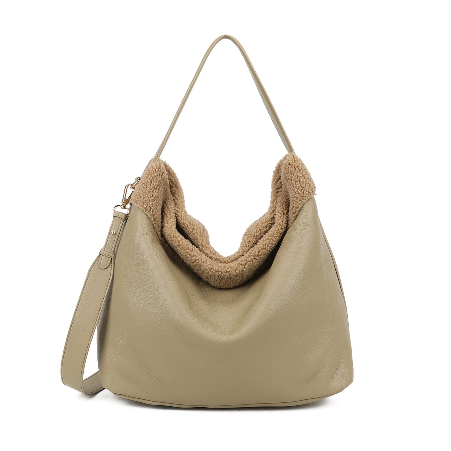 Sac Shopper avec fourrure