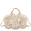 Sac shopper avec fourrure