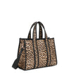 Sac Shopper avec motif animalier