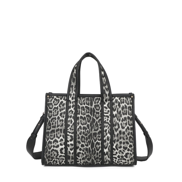 Sac Shopper avec motif animalier