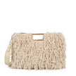 Sac Shopper avec poils et plumes
