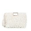Sac Shopper avec poils et plumes