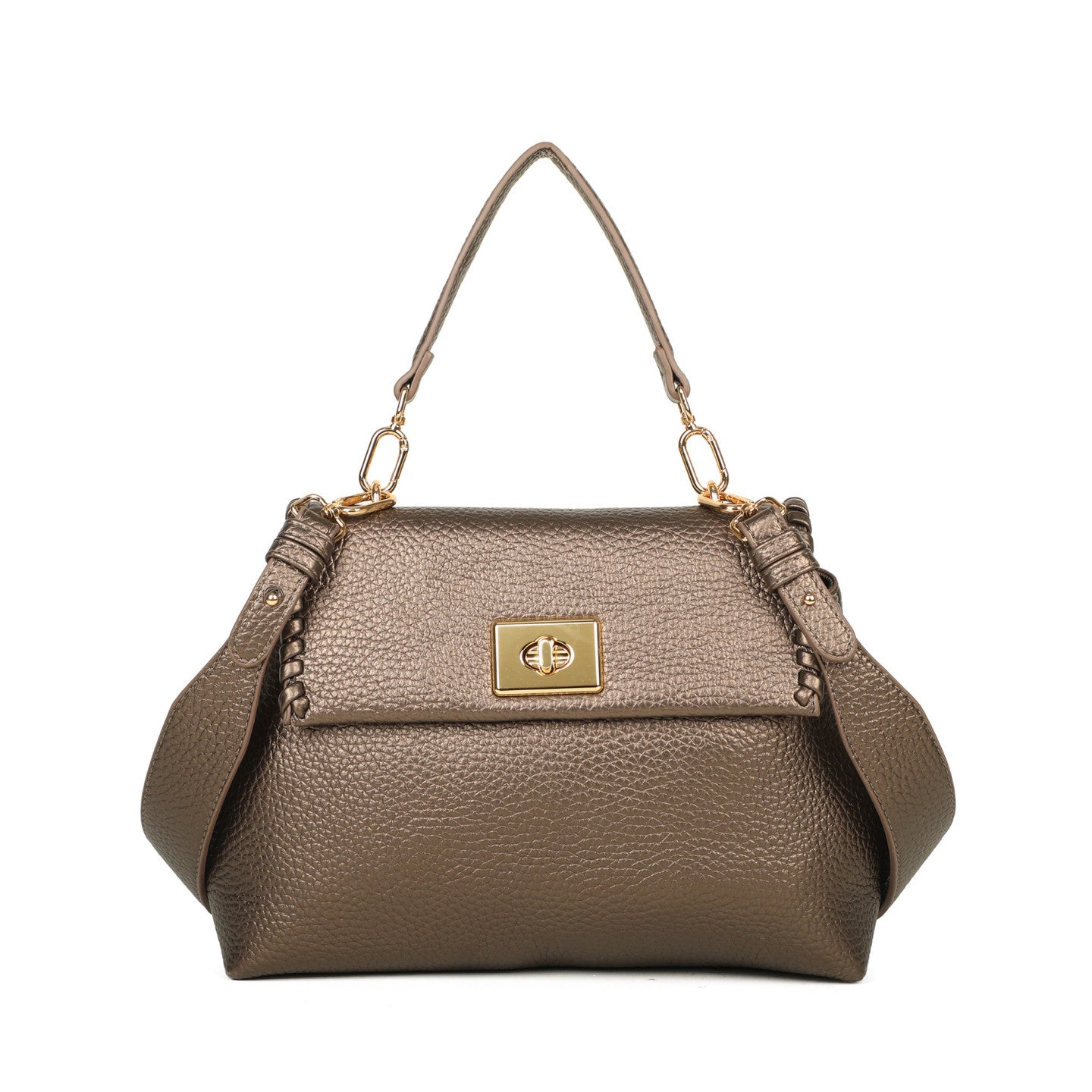 Sac shopper avec tressage