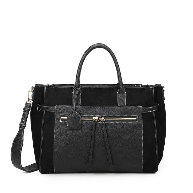 Sac Shopper en daim