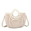 Sac shopper en fourrure courte