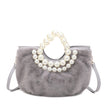 Sac shopper en fourrure courte