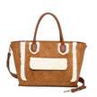 Sac Shopper en tissu daim