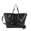 Sac shopper texture croco