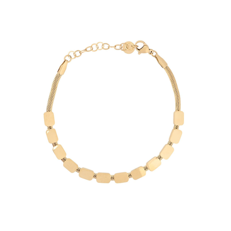 Bracelet Esmée en acier carré