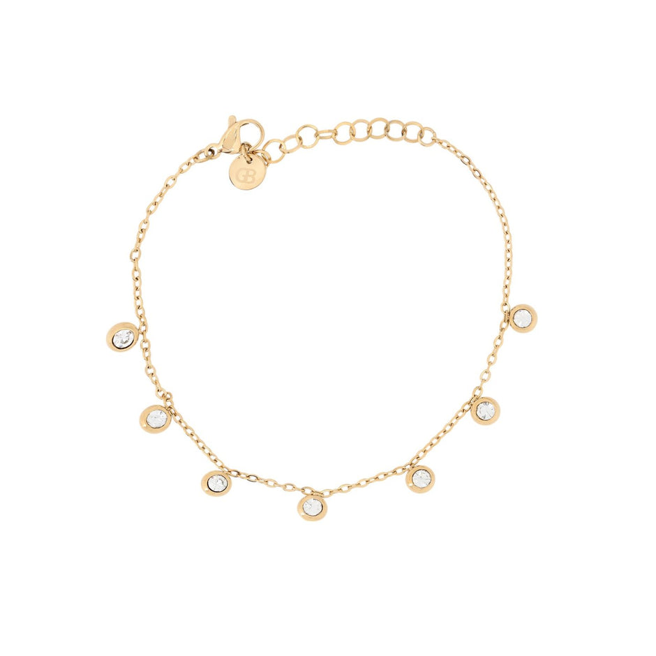 Bracelet Alba en acier pierres en zircone