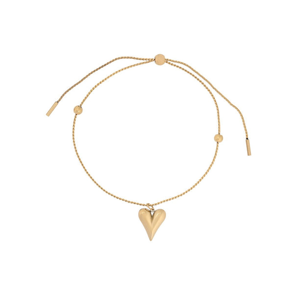 Bracelet Alba en acier avec coeur