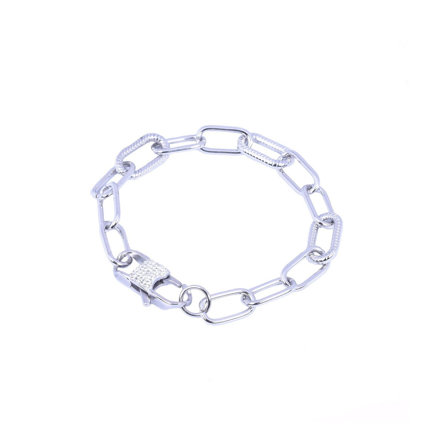 Bracelet Esmée avec maillons et zirconiums