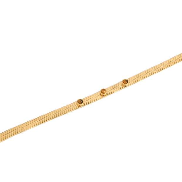 Bracelet Esmée maille snake