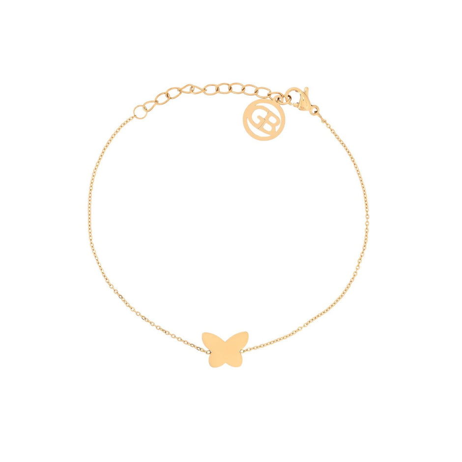 Bracelet Alba d'acier papillon