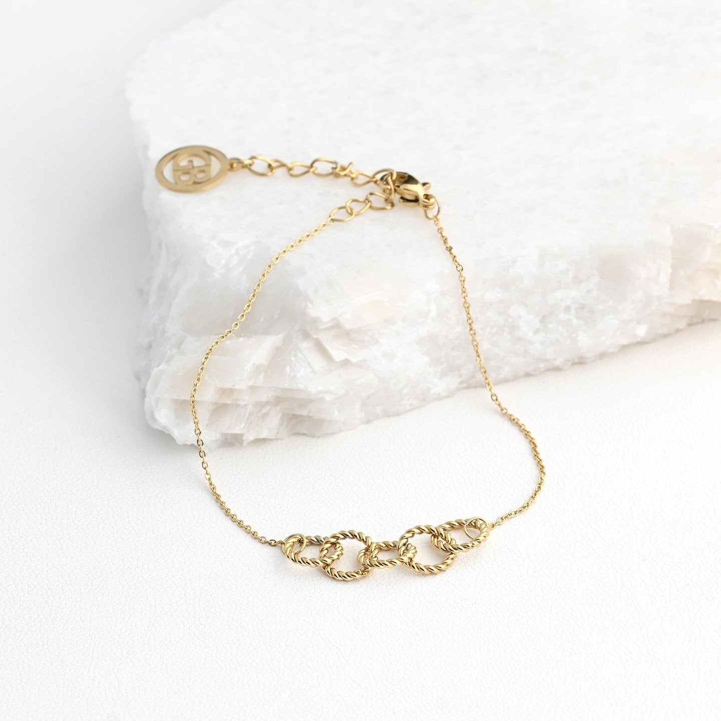 Bracelet Alba d'acier cerceaux