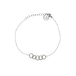 Bracelet Alba d'acier cerceaux