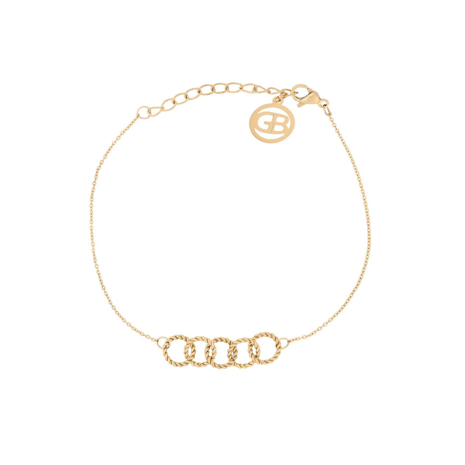 Bracelet Alba d'acier cerceaux