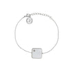 Bracelet Alba en acier carré