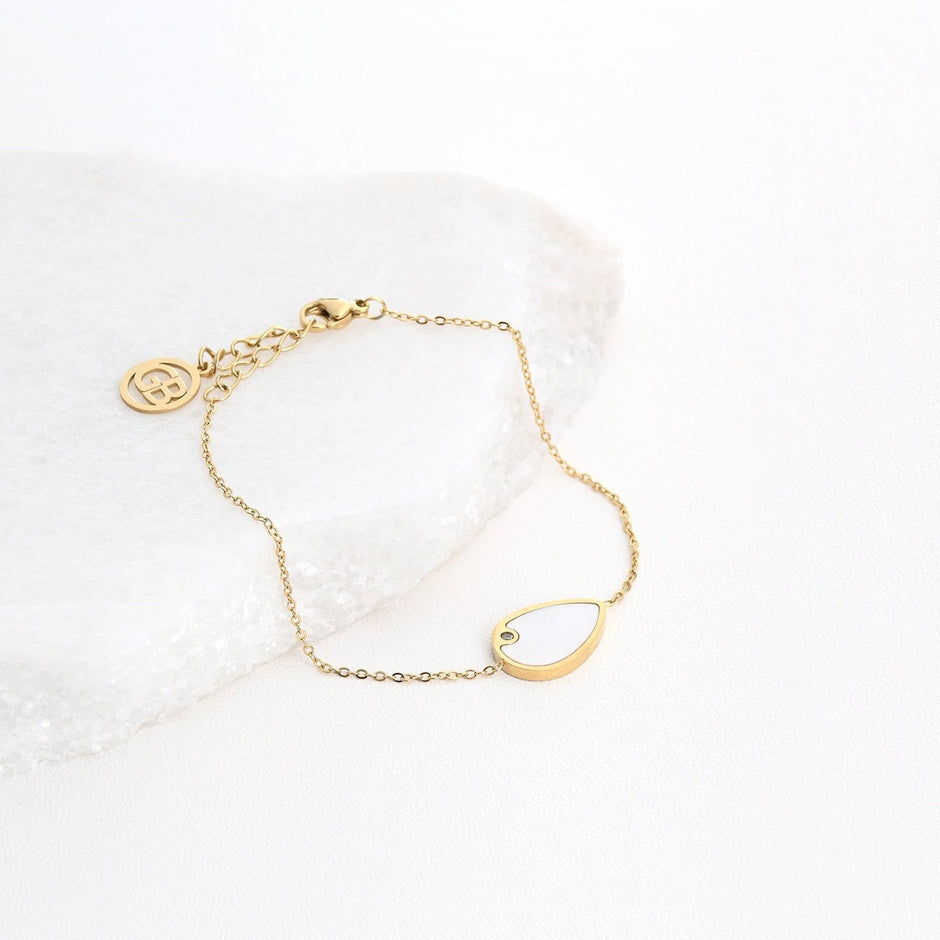 Bracelet Alba en acier ovale