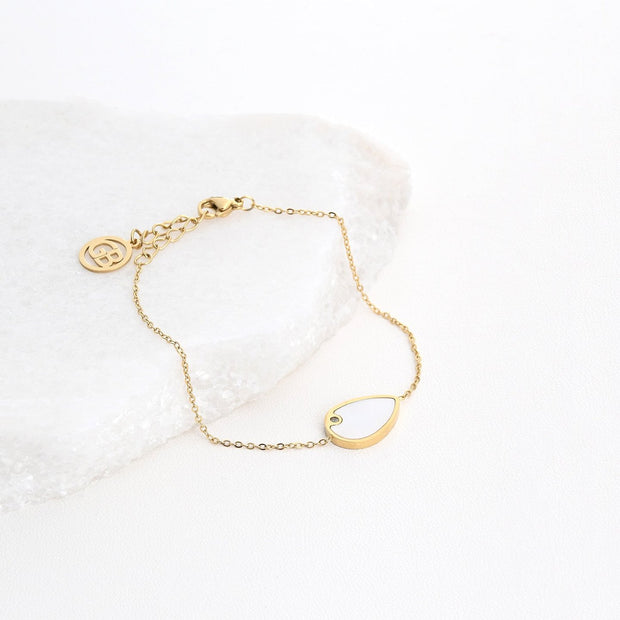 Bracelet Alba en acier ovale