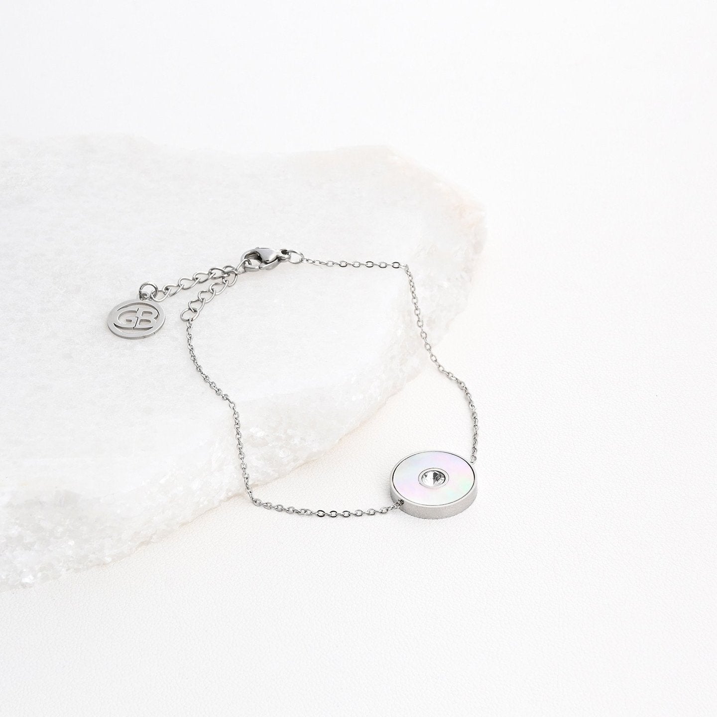 Bracelet Alba en acier avec brillant