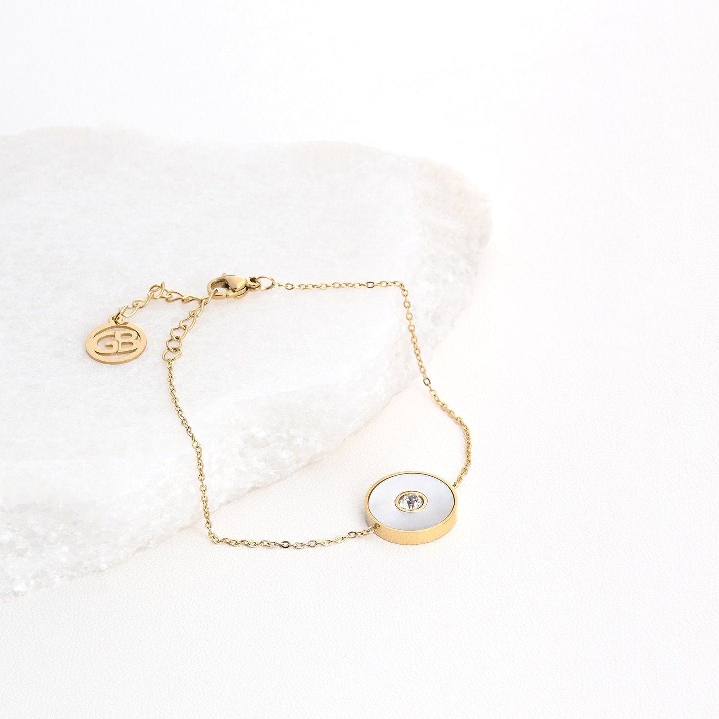 Bracelet Alba en acier avec brillant