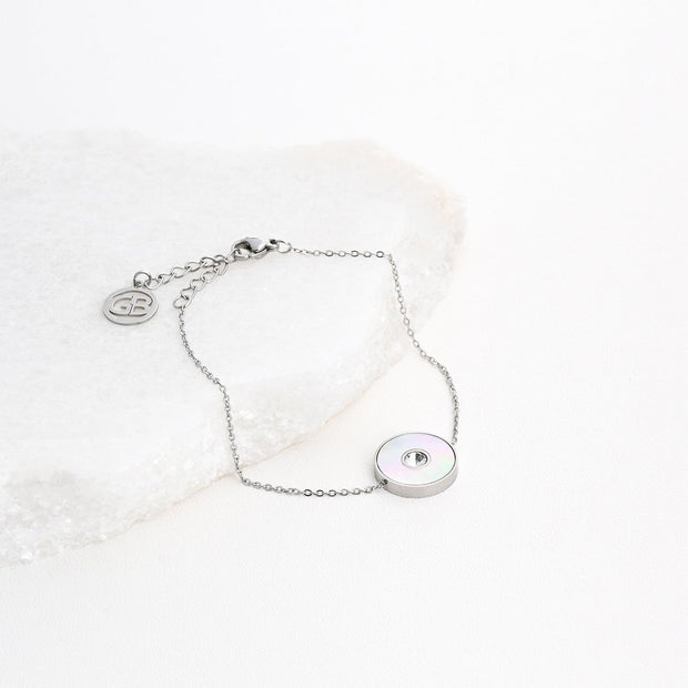 Bracelet Alba en acier avec brillant