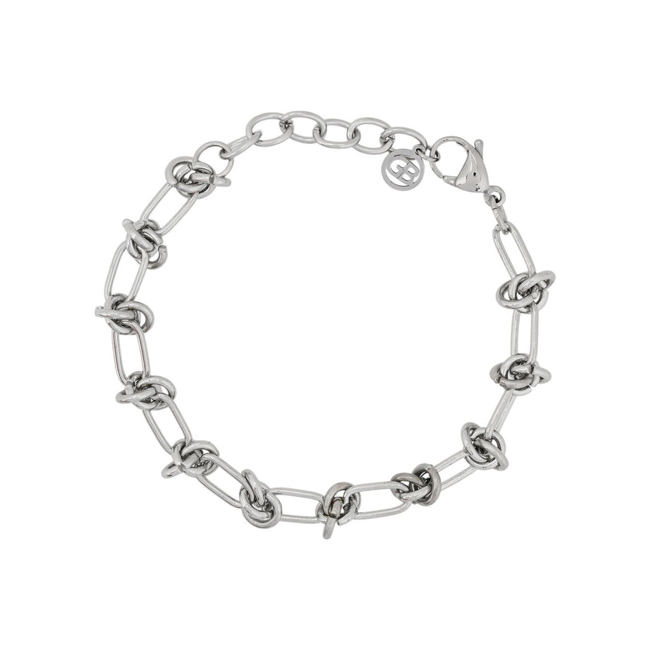 Bracelet Esmée en acier avec nœud