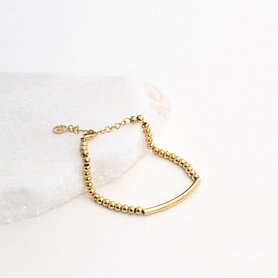 Bracelet Esmée réglable acier basique