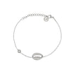 Bracelet Alba en acier coquille