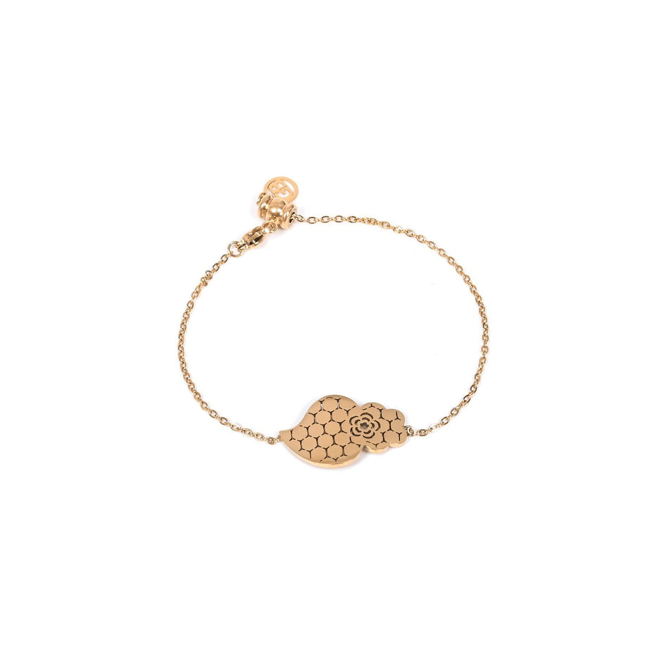 Bracelet en acier coração de viana texture Aria